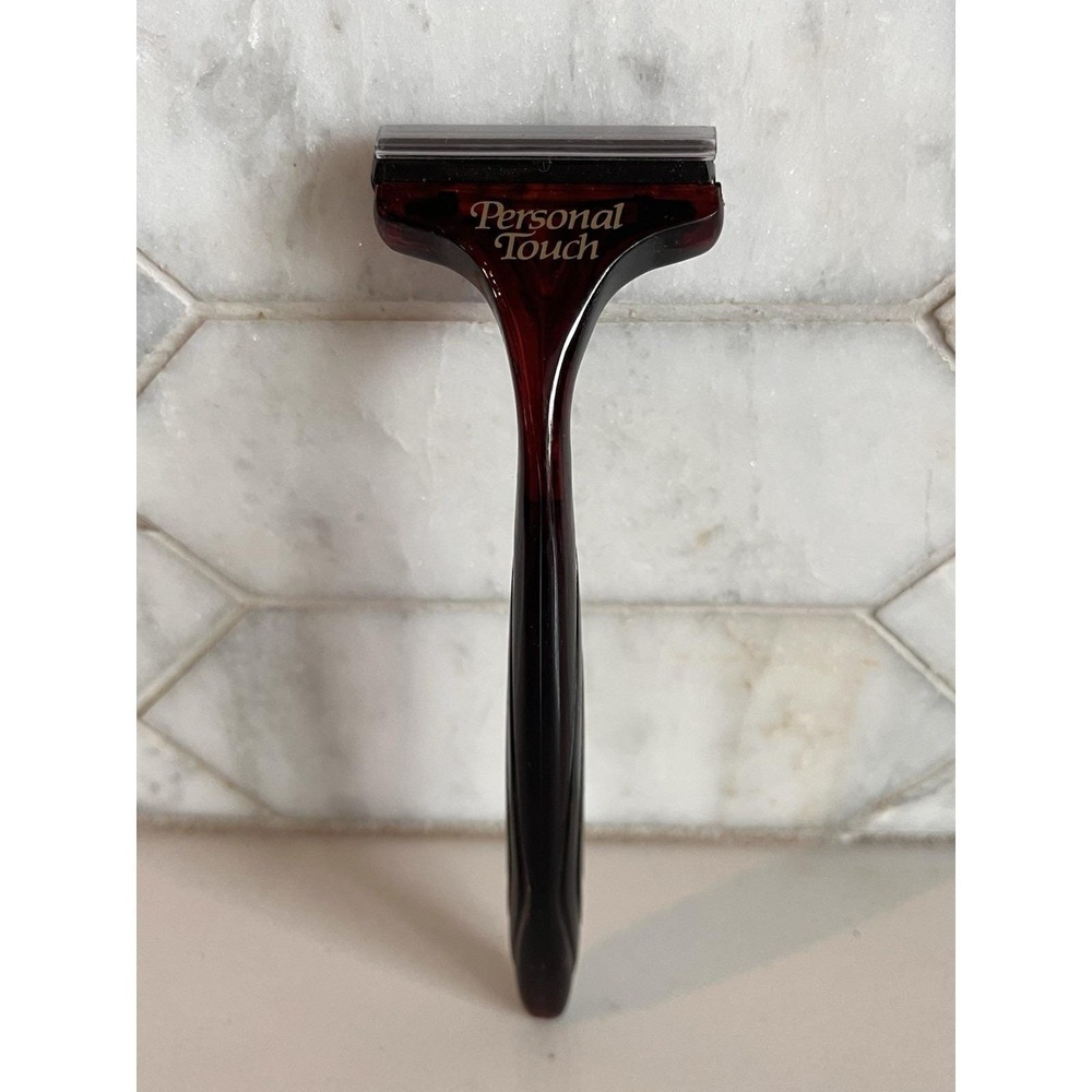 Vintage 90s Personal Touch Tortoise Razor System Cartridge